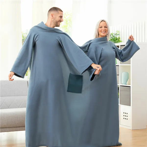 Sega ar divām piedurknēm un centrālo kabatu Doublanket InnovaGoods