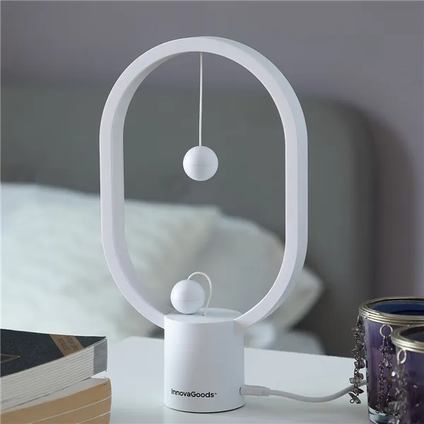Balansinė lempa su magnetiniu jungikliu Magilum InnovaGoods Balta 3 W (Naudoti B)