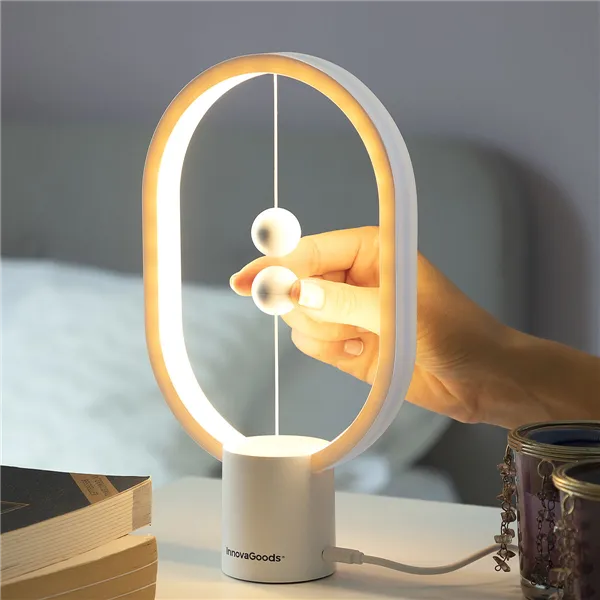 Balansinė lempa su magnetiniu jungikliu Magilum InnovaGoods Balta 3 W (Naudoti B)