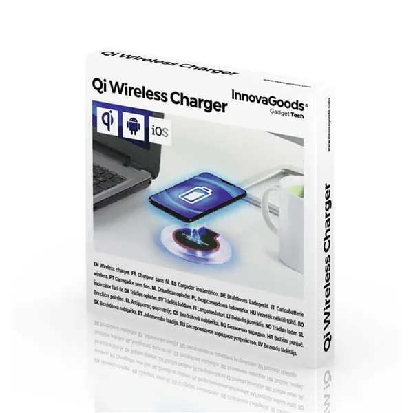 беспроводное зарядное устройство для смартфонов Qi InnovaGoods