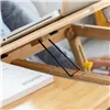 Бамбуковый вспомогательный складной стол Lapwood InnovaGoods