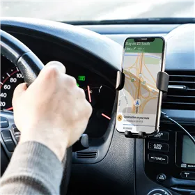 Matkapauhelinteline langattomalla laturilla autoon Wolder InnovaGoods