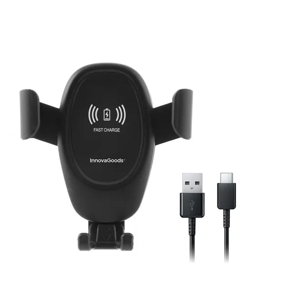 Matkapauhelinteline langattomalla laturilla autoon Wolder InnovaGoods