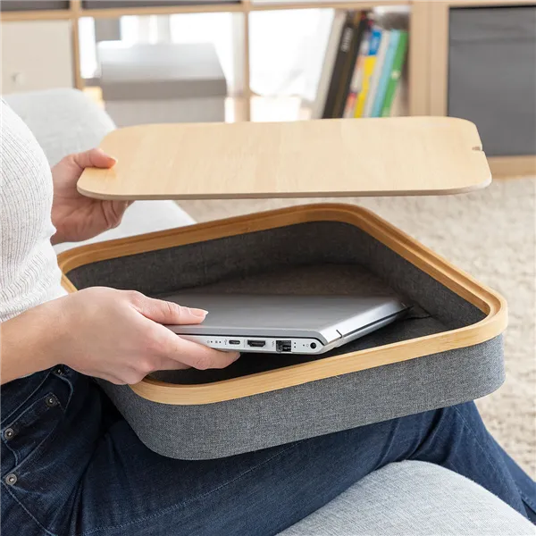 Pārnēsājams rakstāmgalds ar uzglabāšanas paplāti Larage InnovaGoods