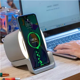 Динамик с беспроводной зарядкой и светодиодом Souwis InnovaGoods