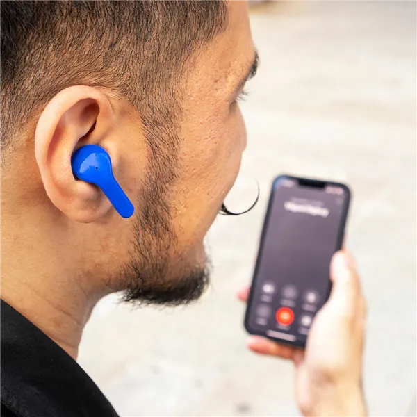 Bevielės ausinės su krovimo dėklu Blue InnovaGoods