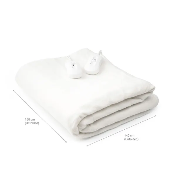 Double Electric Underblanket Blewarm InnovaGoods 60+60 W 140 x 160 cm White (Refurbished A)