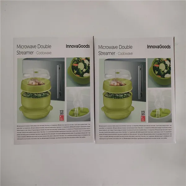 Dvigubas garpuodis mikrobangų krosnelei Codowave InnovaGoods
