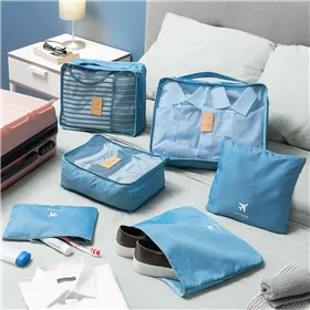 Suitcase Organiser Bag Set Luggan InnovaGoods 6 Pieces