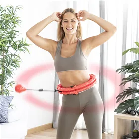 Adjustable Smart Fitness Hoop with Weight Fittehoop InnovaGoods
