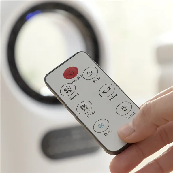 Bezasmeņu iztvaikošanas gaisa kondicionēšanas jonizators ar LED gaismu Evareer InnovaGoods