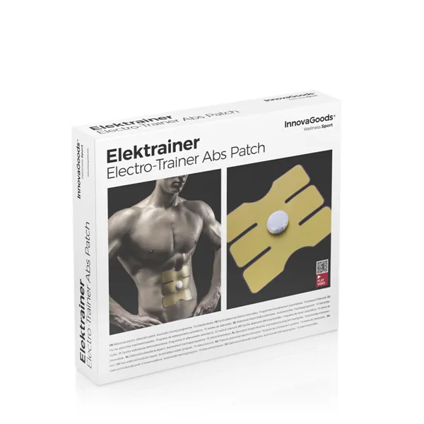 Elektrostimuliacinis pilvo pleistras Abdominal InnovaGoods (Naudoti B)