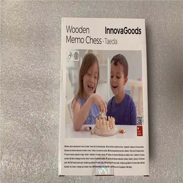 Mediniai atminties šachmatai Taeda InnovaGoods 26 Dalys