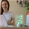 LED Piezīmju un Ziņojumu Dēlis Lemo InnovaGoods