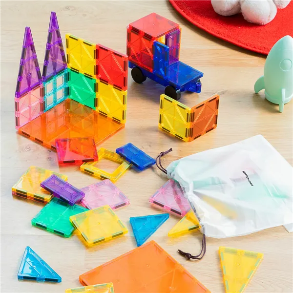 3D magnetilised ehitusklotsid Magoks InnovaGoods 57 Tükid, osad