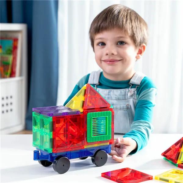 3D magnetilised ehitusklotsid Magoks InnovaGoods 57 Tükid, osad