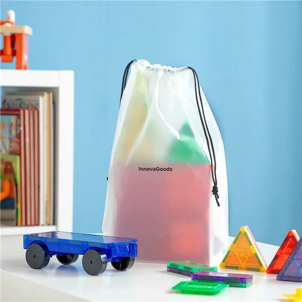 3D magnetilised ehitusklotsid Magoks InnovaGoods 57 Tükid, osad