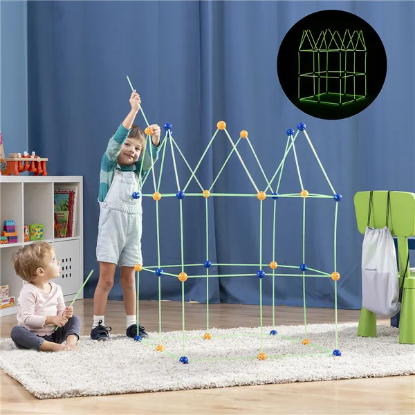 Vaikiškas tvirtovės statybų rinkinys Archikitt InnovaGoods 85 Dalys