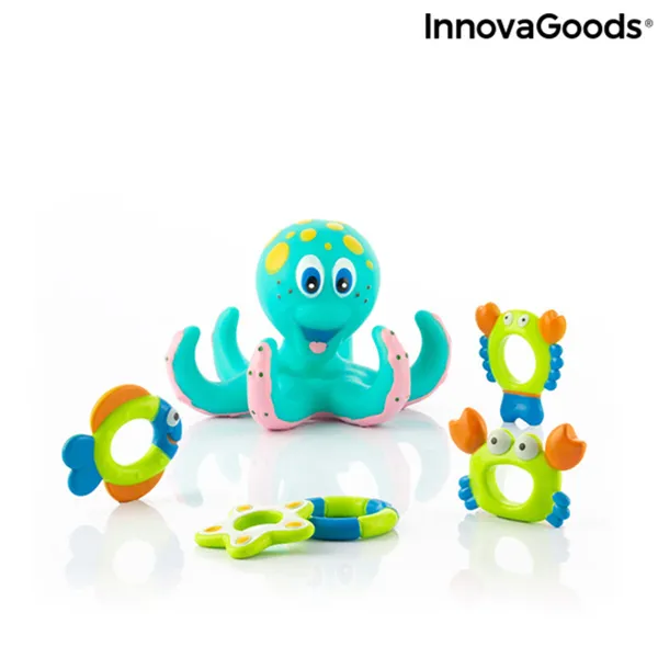 Plaukiojantis aštuonkojis su žiedais Ringtopus InnovaGoods (Naudoti B)
