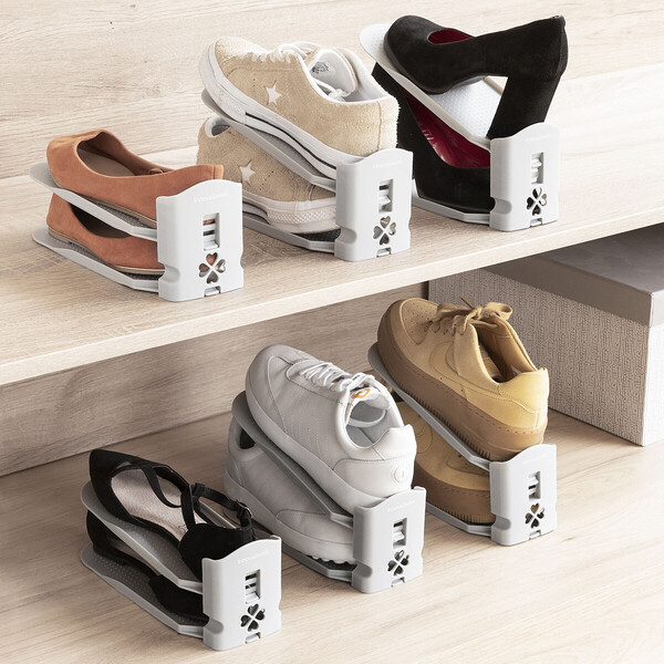 Adjustable Shoe Organiser Sholzzer InnovaGoods 6 Units | Osta InnovaGo