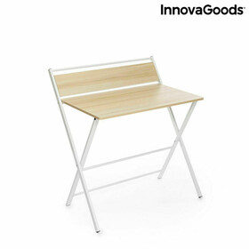 Folding Desk with Shelf InnovaGoods Tablezy Multicolour Wood (Refurbis