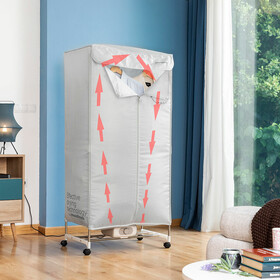 Portable Electric Dryer with 2 Levels Dupledry InnovaGoods 1200 W | Ку