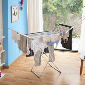 Folding Electric Drying Rack with Wings Drywing InnovaGoods...