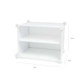 Shoe Rack InnovaGoods White Metal Plastic (Refurbished C) | Osta Innov