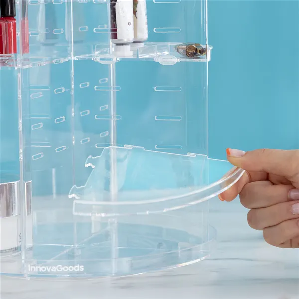 Rotating Make-up Organiser Rolkup InnovaGoods