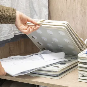 Set of Clothes Organiser Trays Clorack InnovaGoods