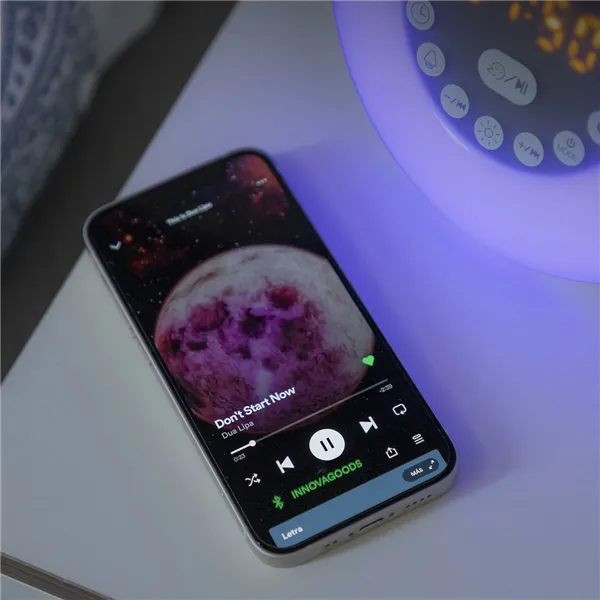 Saulėtekio žadintuvas su garsiakalbiu Slockar InnovaGoods