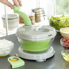 „4 viename“ rankinis smulkintuvas ir maišytuvas su priedais ir receptais Chopix InnovaGoods