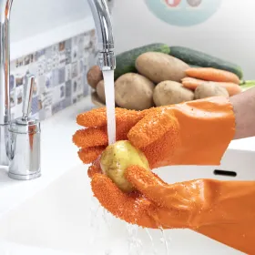 Käsineet Hedelmien ja Vihannesten Puhdistamiseen Glinis InnovaGoods