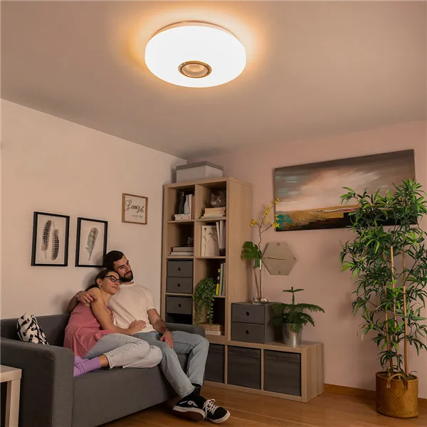 LED Griestu Gaismeklis ar Skaļruni Lumavox InnovaGoods