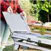 Saliekams Nerūsējošā Tērauda Ogļu Bārbekjū ExelQ InnovaGoods