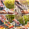 Grillitarvikute komplekt ümbrisega BBSet InnovaGoods 12  Tükid, osad