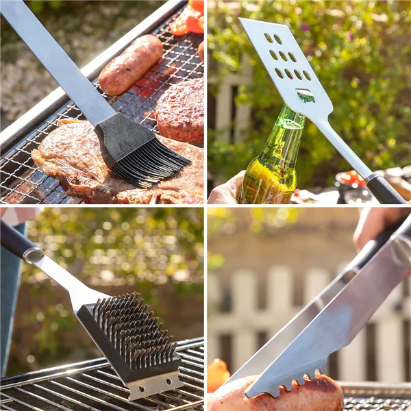 Grillausvälinesetti Laukulla BBSet InnovaGoods 12 Kappaletta