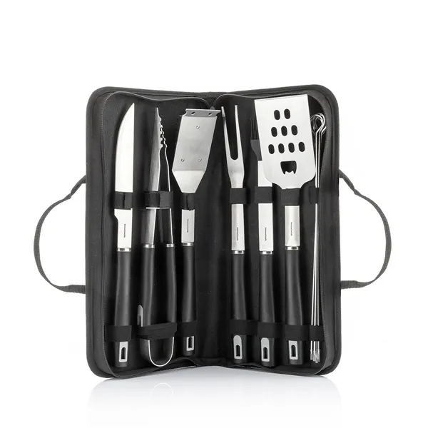 Grillausvälinesetti Laukulla BBSet InnovaGoods 12 Kappaletta