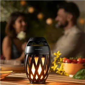 Belaidis garsiakalbis su liepsnos efekto LED lempa Spekkle InnovaGoods